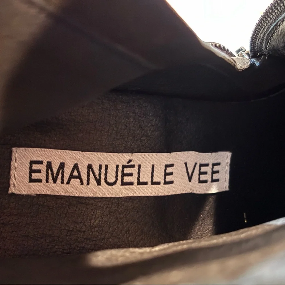 Emanuelle‎ Vee Soft Leather Ankle Boots